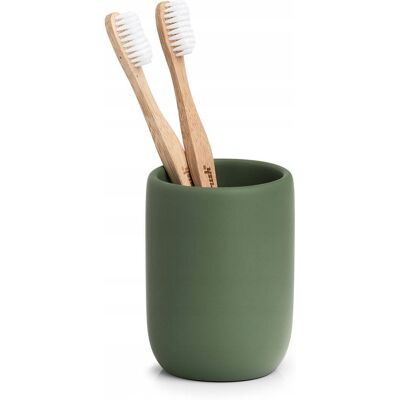 Zeller Kubek Na Szczoteczki Do Zębów Modern, Ø 7,2 Cm, Zielony Zeller Kubek Na Szczoteczki Do Zębów Modern, Ø 7,2 Cm, Zielony