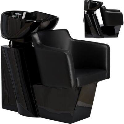 ENZO Myjnia Myjka Fryzjerska Barberska Cuba Do Salonu Fryzjerskiego Barberskiego Ruchoma Ceramiczna Misa Armatura Bateria Słuchawka ENZO Myjnia Myjka Fryzjerska Barberska Cuba Do Salonu Fryzjerskiego Barberskiego Ruchoma Ceramiczna Misa Armatura Bateria Słuchawka