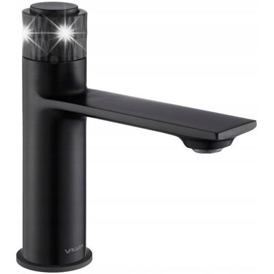 NOWOCZESNA BATERIA ŁAZIENKOWA UMYWALKOWA STOJĄCA VALVEX DECOR BLACK CZARNA NOWOCZESNA BATERIA ŁAZIENKOWA UMYWALKOWA STOJĄCA VALVEX DECOR BLACK CZARNA