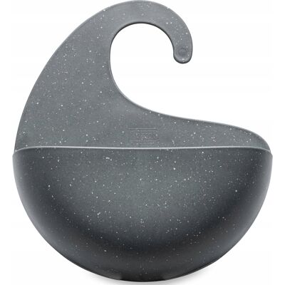 ORGANIZER ŁAZIENKOWY ZAWIESZANY ANTRACYTOWY SURF XL 31,5X27 CM KOZIOL ORGANIZER ŁAZIENKOWY ZAWIESZANY ANTRACYTOWY SURF XL 31,5X27 CM KOZIOL