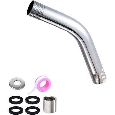 Inny producent Przedłużka Ramię Prysznicowe 15 Cm Ścienna Uniwersalna Trwała Łazienka Inny producent Przedłużka Ramię Prysznicowe 15 Cm Ścienna Uniwersalna Trwała Łazienka