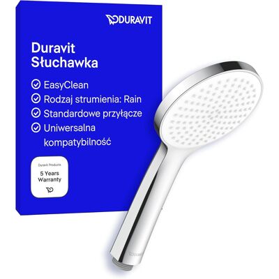 Słuchawka Prysznicowa Deszczownica Duravit Ø 110 Mm Chrom Easyclean Słuchawka Prysznicowa Deszczownica Duravit Ø 110 Mm Chrom Easyclean