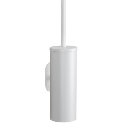 WENKO Szczotka Do Wc Łazienkowa Do Toalety Z Pojemnikiem Na Ścianę Biały 39,5 Cm WENKO Szczotka Do Wc Łazienkowa Do Toalety Z Pojemnikiem Na Ścianę Biały 39,5 Cm