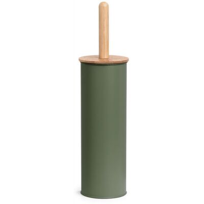 Szczotka Wc Metalowa Z Bambusową Rączką, Ø 10 Cm, Zeller Szczotka Wc Metalowa Z Bambusową Rączką, Ø 10 Cm, Zeller