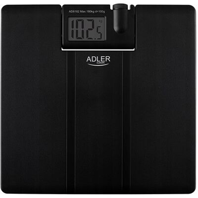 Waga Łazienkowa Z Projektorem Lcd Do 180kg Czarna Adler Ad 8182 Na Baterie Waga Łazienkowa Z Projektorem Lcd Do 180kg Czarna Adler Ad 8182 Na Baterie