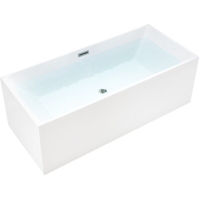 Hydrosan Wanna Wolnostojąca 170x75 Biała Akrylowa Prostokątna 507c + Korek I Syfon Hydrosan Wanna Wolnostojąca 170x75 Biała Akrylowa Prostokątna 507c + Korek I Syfon