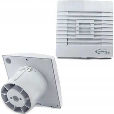 airroxy Wentylator Łazienkowy Cichy Fi150mm Żaluzja airroxy Wentylator Łazienkowy Cichy Fi150mm Żaluzja