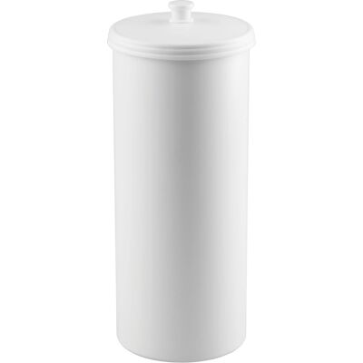 InterDesign Wolnostojący Uchwyt Na Papier Toaletowy Z Pokrywką Biały 39 Cm Do Łazienki InterDesign Wolnostojący Uchwyt Na Papier Toaletowy Z Pokrywką Biały 39 Cm Do Łazienki