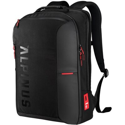 Alpinus, Plecak turystyczny Tijuca Travel (30 L), JB43398, Czarny Alpinus, Plecak turystyczny Tijuca Travel (30 L), JB43398, Czarny