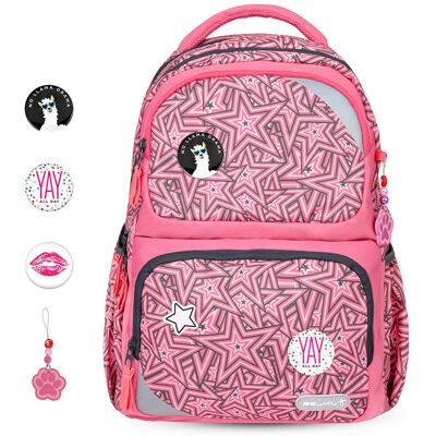 Belmil Maxi Pack Ergonomiczny Torba szkolna 'Love Stars' Belmil Maxi Pack Ergonomiczny Torba szkolna 'Love Stars'
