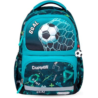 Belmil Midi Pack Ergonomiczny Torba szkolna 'Football Goal' Belmil Midi Pack Ergonomiczny Torba szkolna 'Football Goal'