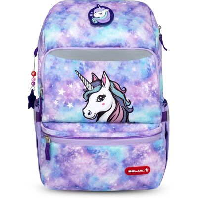 Belmil Zippy Ergonomiczny Torba szkolna 'Diamond Unicorn' Belmil Zippy Ergonomiczny Torba szkolna 'Diamond Unicorn'