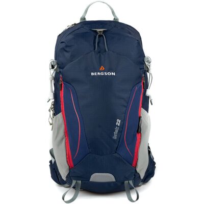 Bergson, Plecak turystyczny BRISK (22L), Granatowy Bergson, Plecak turystyczny BRISK (22L), Granatowy