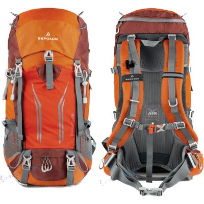 BERGSON TUNNEBO 35L ODDYCHAJĄCY PLECAK TREKKINGOWY POMARAŃCZOWY BERGSON TUNNEBO 35L ODDYCHAJĄCY PLECAK TREKKINGOWY POMARAŃCZOWY