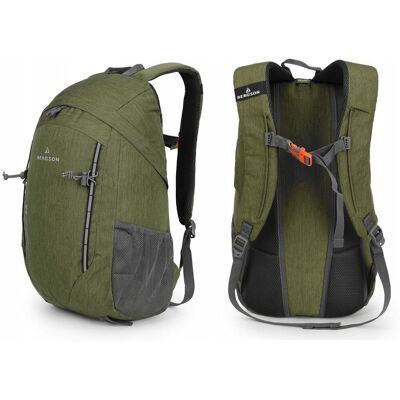 BERGSON VESTFOLD 25L LEKKI ODDYCHAJĄCY PLECAK MIEJSKI ZIELONY BERGSON VESTFOLD 25L LEKKI ODDYCHAJĄCY PLECAK MIEJSKI ZIELONY