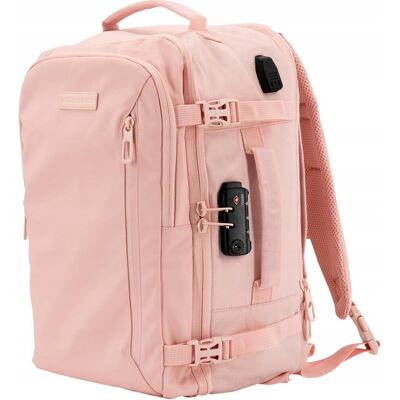 Inny producent BIDMAMBA PLECAK KABINOWY BAGAŻ PODRĘCZNY RYANAIR 40x20x25 USB KŁÓDKA RÓŻOWY Inny producent BIDMAMBA PLECAK KABINOWY BAGAŻ PODRĘCZNY RYANAIR 40x20x25 USB KŁÓDKA RÓŻOWY