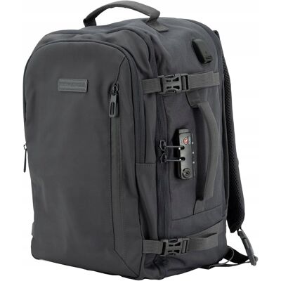 Inny producent BIDMAMBA PLECAK KABINOWY BAGAŻ PODRĘCZNY RYANAIR 40x20x25 USB KŁÓDKA SZARY Inny producent BIDMAMBA PLECAK KABINOWY BAGAŻ PODRĘCZNY RYANAIR 40x20x25 USB KŁÓDKA SZARY