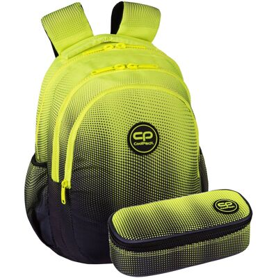 CoolPack plecak szkolny 1-4 klasa Gradient Lemon zestaw tornister dla chłopca CoolPack plecak szkolny 1-4 klasa Gradient Lemon zestaw tornister dla chłopca