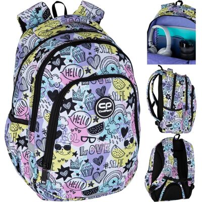COOLPACK PLECAK SZKOLNY MŁODZIEŻOWY DLA DZIEWCZYNKI MOOD PRIME PRO COOLPACK PLECAK SZKOLNY MŁODZIEŻOWY DLA DZIEWCZYNKI MOOD PRIME PRO