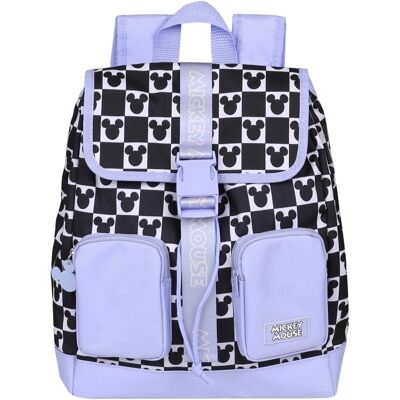 sarcia.eu Disney Myszka Mickey Plecak Ze Ściągaczem, Fioletowy Uniwersalny sarcia.eu Disney Myszka Mickey Plecak Ze Ściągaczem, Fioletowy Uniwersalny