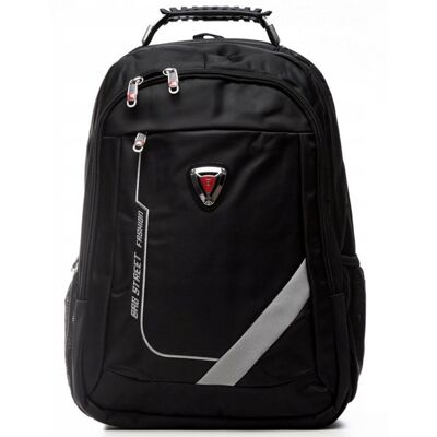 Bag Street Duży Plecak do Pracy Męski Czarny A4 Solidny Mocny Wodoodporny Guardian Bag Street Duży Plecak do Pracy Męski Czarny A4 Solidny Mocny Wodoodporny Guardian