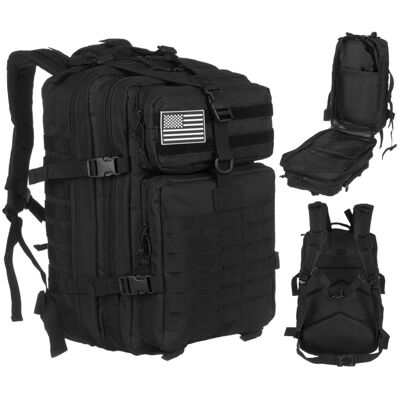 Peterson DUŻY PLECAK TAKTYCZNY WOJSKOWY 30-40L MOLLE SURVIVAL EWAKUACYJNY BOB MOCNY Peterson DUŻY PLECAK TAKTYCZNY WOJSKOWY 30-40L MOLLE SURVIVAL EWAKUACYJNY BOB MOCNY