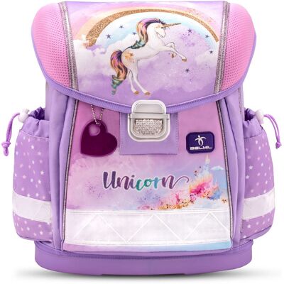 Ergonomiczny plecak szkolny Belmil Classy Torba szkolna 'Rainbow Unicorn 2' - Przetestowane i zalecane przez niemiecki AGR Ergonomiczny plecak szkolny Belmil Classy Torba szkolna 'Rainbow Unicorn 2' - Przetestowane i zalecane przez niemiecki AGR