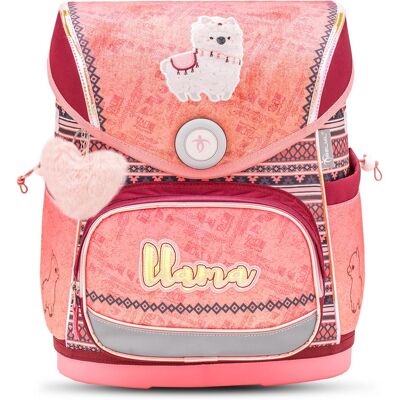 Ergonomiczny plecak szkolny Belmil Compact Torba szkolna 'Funky Llama' Ergonomiczny plecak szkolny Belmil Compact Torba szkolna 'Funky Llama'
