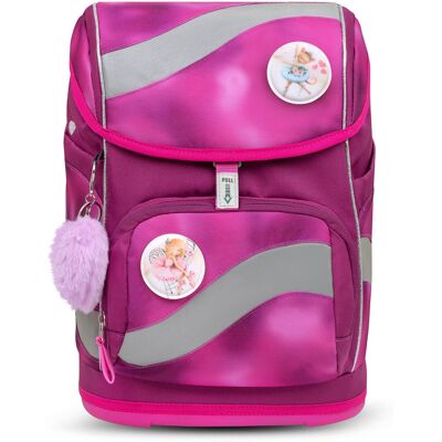Ergonomiczny plecak szkolny Belmil Smarty Torba szkolna 'Shiny Pink 2' - Przetestowane i zalecane przez niemiecki AGR Ergonomiczny plecak szkolny Belmil Smarty Torba szkolna 'Shiny Pink 2' - Przetestowane i zalecane przez niemiecki AGR