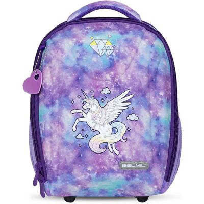 Ergonomiczny plecak szkolny Belmil Sturdy Torba szkolna 'Diamond Unicorn' Ergonomiczny plecak szkolny Belmil Sturdy Torba szkolna 'Diamond Unicorn'