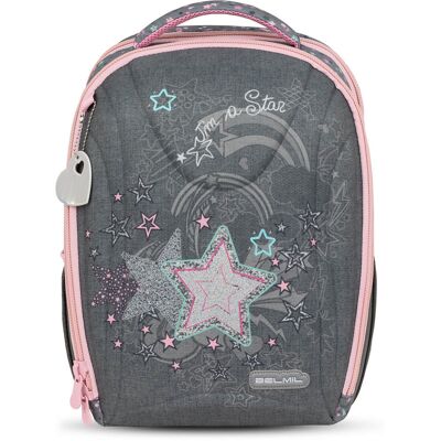 Ergonomiczny plecak szkolny Belmil Sturdy Torba szkolna 'Shine Like a Star' Ergonomiczny plecak szkolny Belmil Sturdy Torba szkolna 'Shine Like a Star'