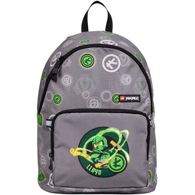 Grown-Up Licenses ApS LEGO Ninjago Basic Backpack 20266-2501, szary Plecak, pojemność: 18 L Grown-Up Licenses ApS LEGO Ninjago Basic Backpack 20266-2501, szary Plecak, pojemność: 18 L