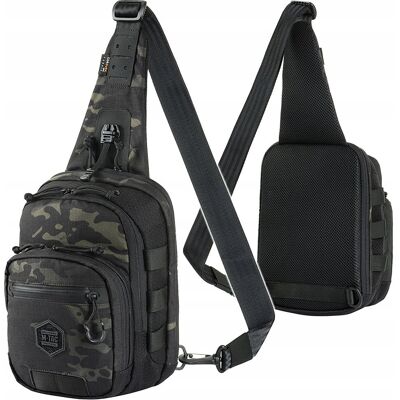M-Tac Saszetka Na Jedno Ramię Plecak Cross Slim Hex Multicam Black/black M-Tac Saszetka Na Jedno Ramię Plecak Cross Slim Hex Multicam Black/black