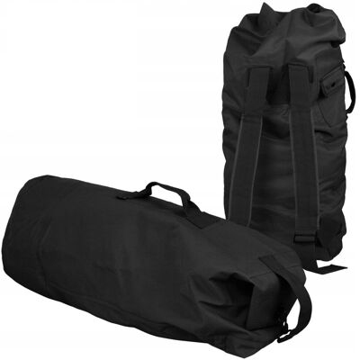 Mil-Tec, Plecak wojskowy, worek, US NAVY, Czarny, 75 l Mil-Tec, Plecak wojskowy, worek, US NAVY, Czarny, 75 l