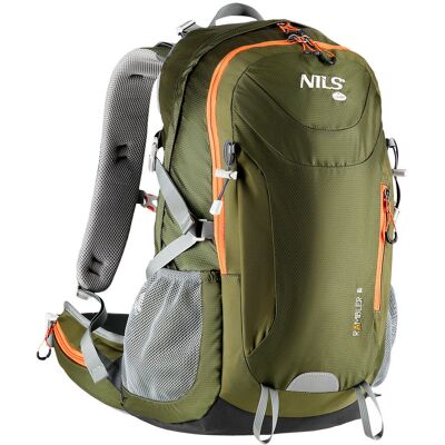 Nils Camp, Plecak Turystyczny Rambler (40L), NC1917, Zielony Nils Camp, Plecak Turystyczny Rambler (40L), NC1917, Zielony