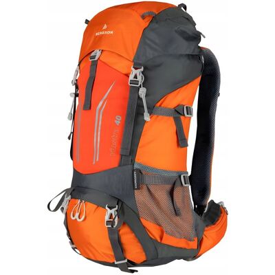 ODDYCHAJĄCY MARKOWY PLECAK TREKKINGOWY BERGSON VINSTRA 40L POMARAŃCZOWY ODDYCHAJĄCY MARKOWY PLECAK TREKKINGOWY BERGSON VINSTRA 40L POMARAŃCZOWY