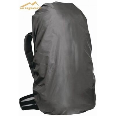 Peleryna przeciwdeszczowa na plecak Wisport 40-50l - czarny Peleryna przeciwdeszczowa na plecak Wisport 40-50l - czarny