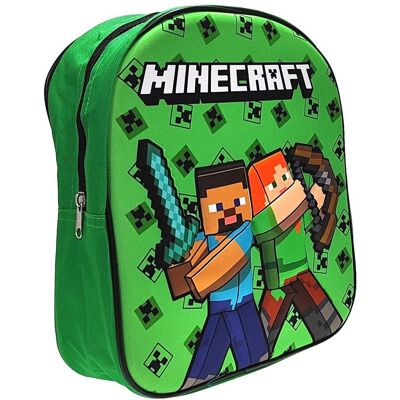 Inny producent Plecak 3D przedszkolny - Minecraft 30 x 26 x 10 cm Inny producent Plecak 3D przedszkolny - Minecraft 30 x 26 x 10 cm