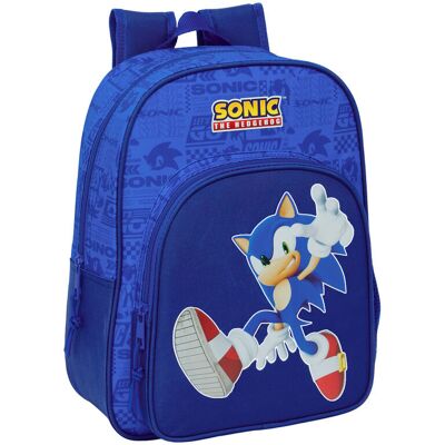 Safta Plecak adaptacyjny Sonic the Hedgehog 34cm - idealny do szkoły i na co dzień Safta Plecak adaptacyjny Sonic the Hedgehog 34cm - idealny do szkoły i na co dzień