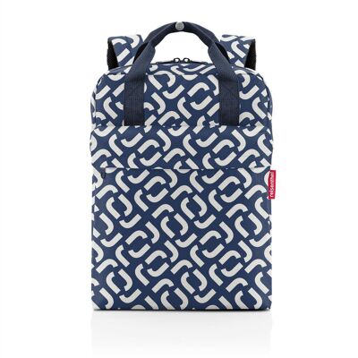 Plecak Allday Backpack M, Signature Navy, Reisenthel Plecak Allday Backpack M, Signature Navy, Reisenthel
