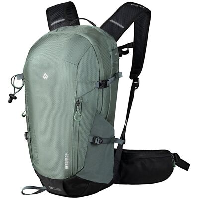 Plecak Alpinus Negoiu 20 szałwiowy H20 Pas biodrowy z regulacją i piersiowy,trekkingowy AVS Plecak Alpinus Negoiu 20 szałwiowy H20 Pas biodrowy z regulacją i piersiowy,trekkingowy AVS