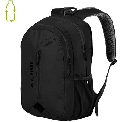 Plecak Alpinus Toulouse 28 Litrów Czarny 47cmx30cmx19cm Plecak Alpinus Toulouse 28 Litrów Czarny 47cmx30cmx19cm