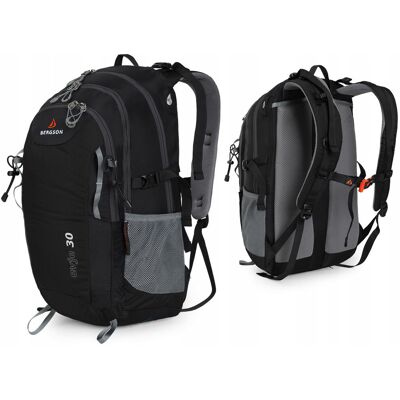 PLECAK BERGSON EVJE 30L STYLOWY LEKKI FUNKCJONALNY PRZEWIEWNY CZARNY PLECAK BERGSON EVJE 30L STYLOWY LEKKI FUNKCJONALNY PRZEWIEWNY CZARNY