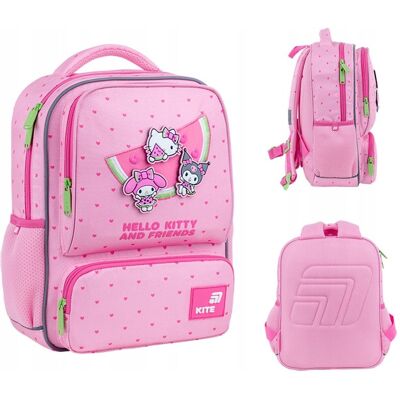 Plecak Dla Pierwszaków A4 Do Przedszkola I Zerówki Lekki Gumowe Naszywki Na Rzep Hello Kitty Kite Plecak Dla Pierwszaków A4 Do Przedszkola I Zerówki Lekki Gumowe Naszywki Na Rzep Hello Kitty Kite