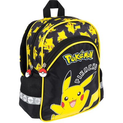 Plecak dla przedszkolaka dla dzieci St.Majewski Pokemon czarno - żółty Plecak dla przedszkolaka dla dzieci St.Majewski Pokemon czarno - żółty