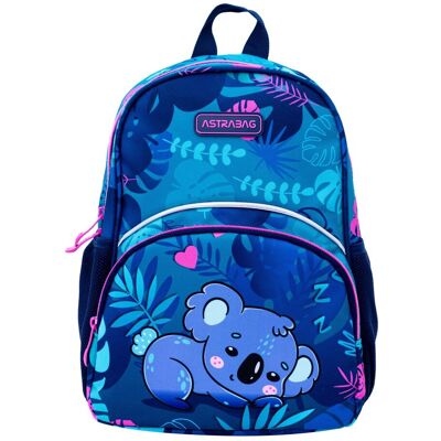 Plecak dla przedszkolaka dla dziewczynki Astrabag Sweet Koala niebieski Plecak dla przedszkolaka dla dziewczynki Astrabag Sweet Koala niebieski