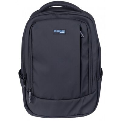 PBS Connect Polska Sp. z o.o. Plecak Donau travel, berlin, 15,6', 16l, usb + kabel, czarny PBS Connect Polska Sp. z o.o. Plecak Donau travel, berlin, 15,6', 16l, usb + kabel, czarny
