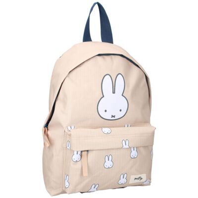Vadobag Plecak Szkolny Dla Dziewczynki, Królik, Kremowy, Miffy Nijntje Kidzroom Vadobag Plecak Szkolny Dla Dziewczynki, Królik, Kremowy, Miffy Nijntje Kidzroom