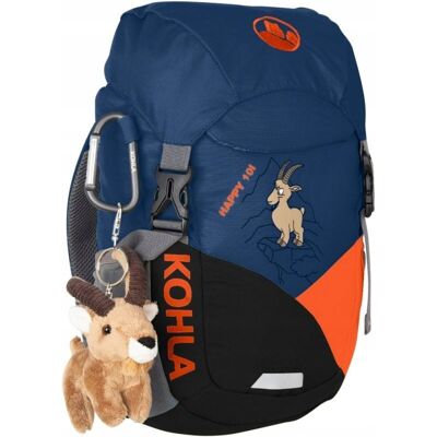 Kohla Tirol - KOHLA Plecak dziecięcy Happy 10l navy peony - Backpack Kohla Tirol - KOHLA Plecak dziecięcy Happy 10l navy peony - Backpack