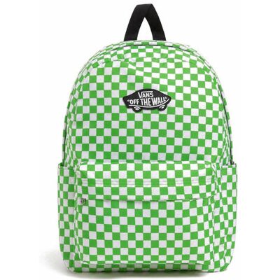 Plecak dziecięcy Vans Old Skool Grom Check - lime burst checkerboard Plecak dziecięcy Vans Old Skool Grom Check - lime burst checkerboard